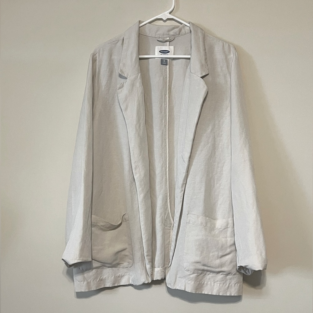 Old Navy Classic Cream Blazer